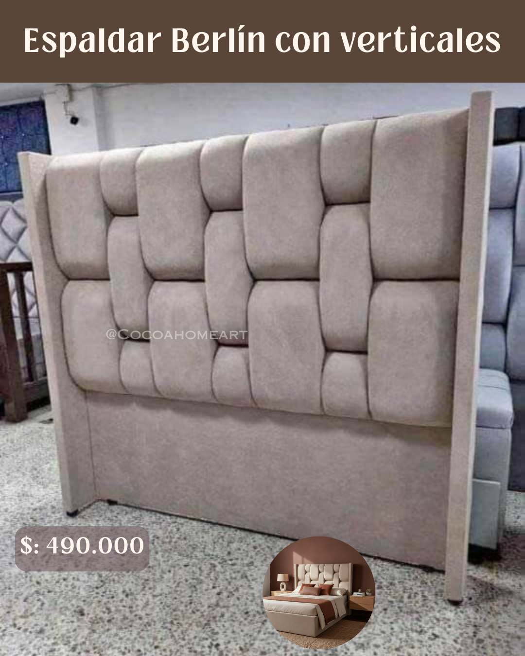 ESPALDARES DE LUJO COLECCIÓN MUNDO MODERNO